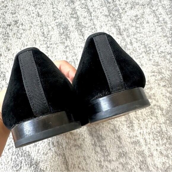 Stubbs & Wootton Embroidered Velvet Flats Size 6.5 - Picture 7 of 12